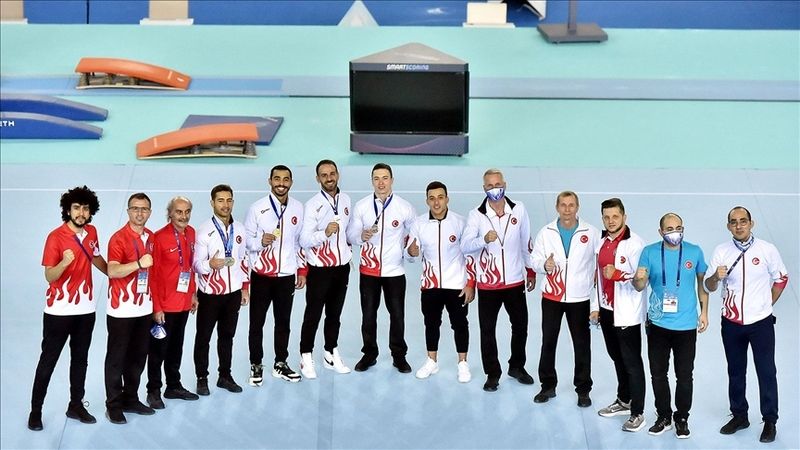Milli cimnastikçiler, Avrupa Şampiyonası'nda 8 madalya kazandı 1